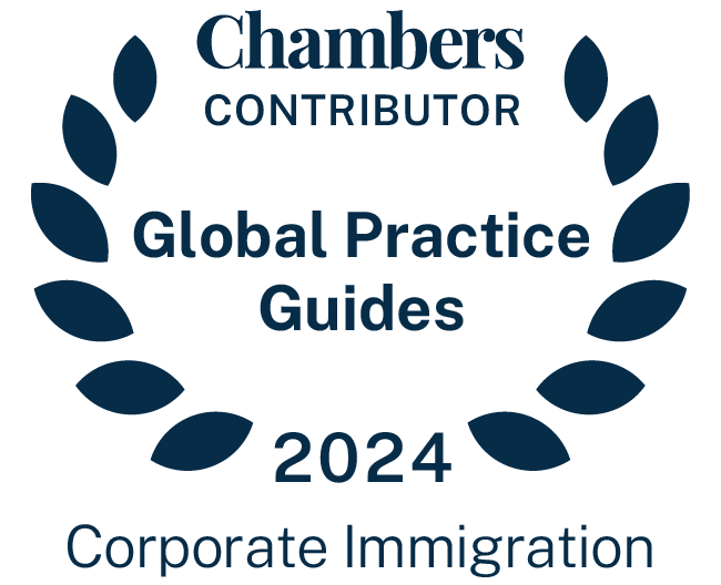 chambers contributor corporate immigration badge